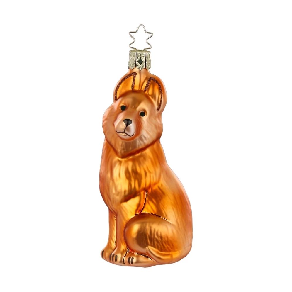 Inge Glas kerstornament - Jaar van de hond