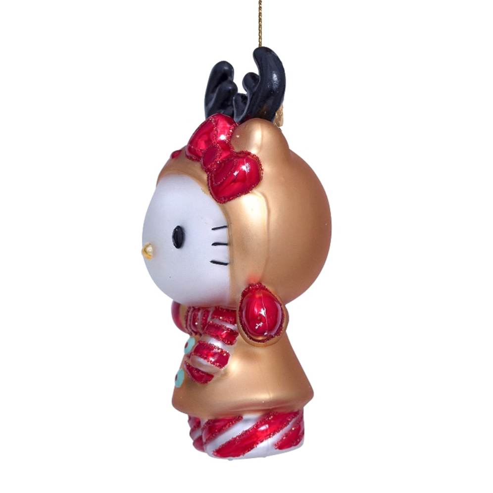 Vondels kerstornament - Hello Kitty - Met gewei