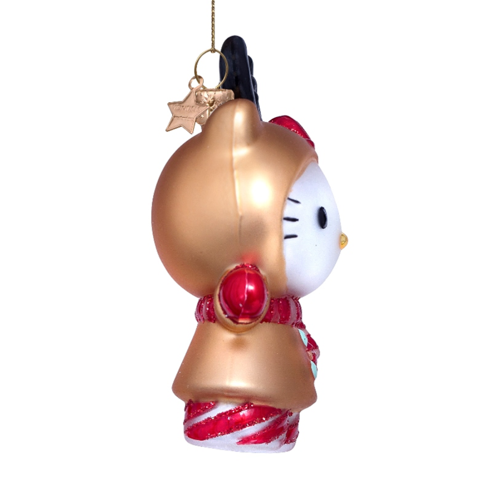 Vondels kerstornament - Hello Kitty - Met gewei