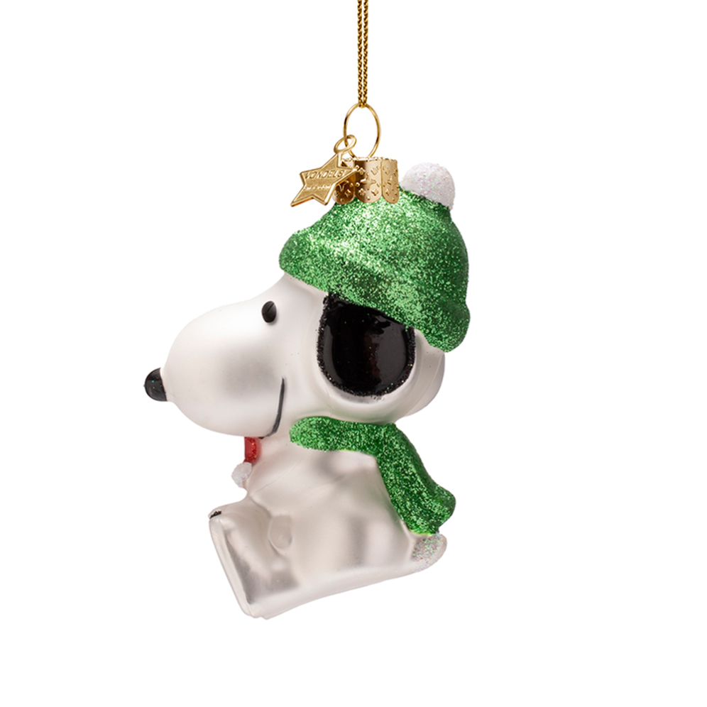 Vondels kerstornament - Snoopy - Met Woodstock