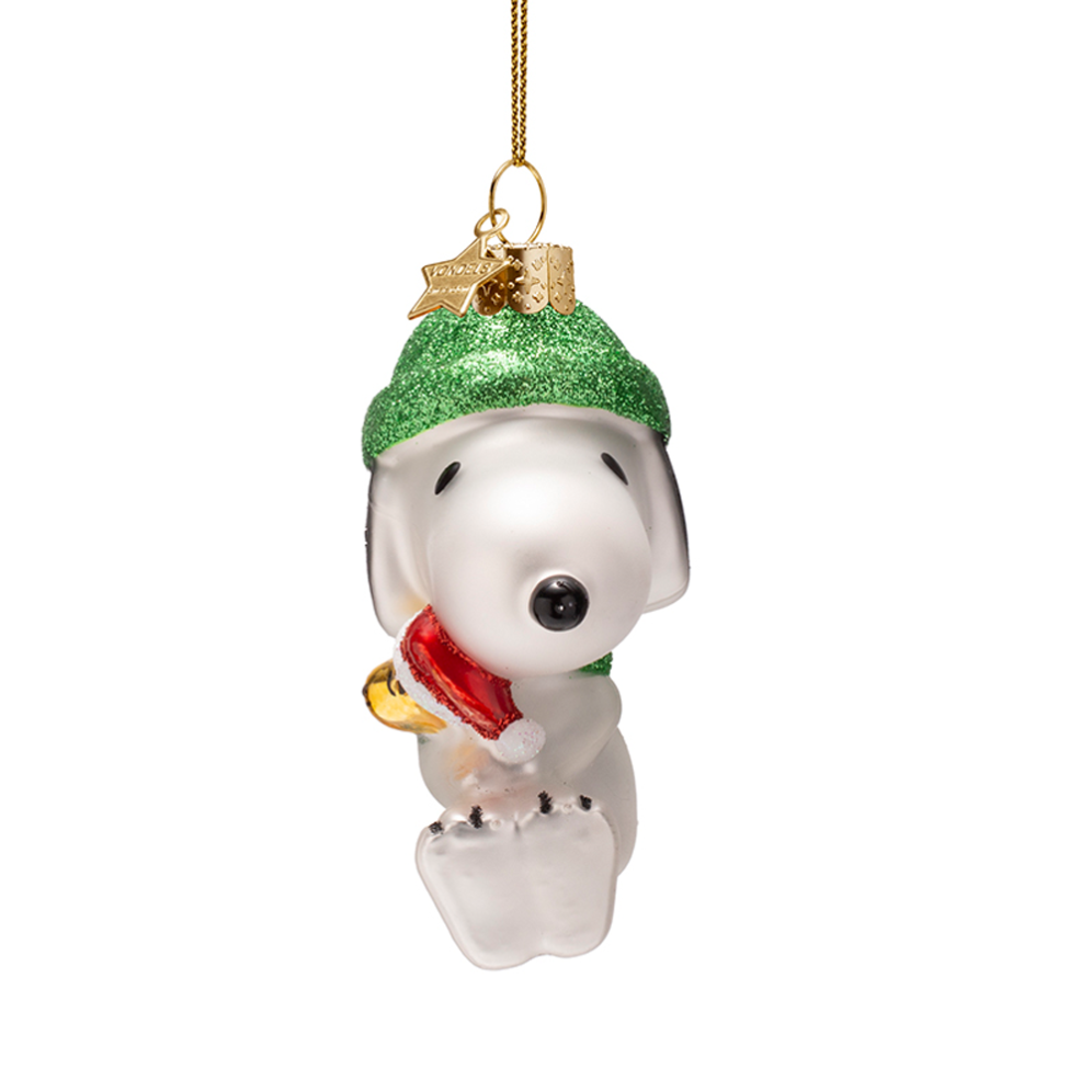 Vondels kerstornament - Snoopy - Met Woodstock