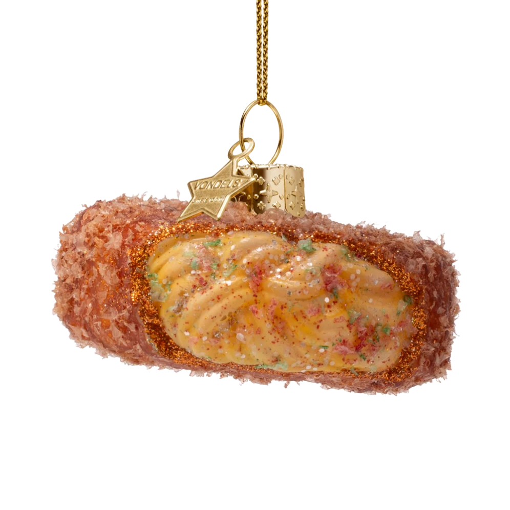 Vondels kerstornament - Bamischijf