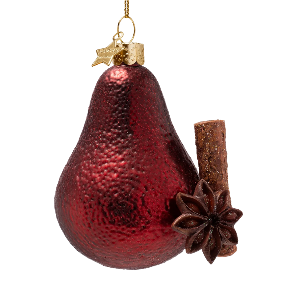 Vondels kerstornament - Stoofpeer