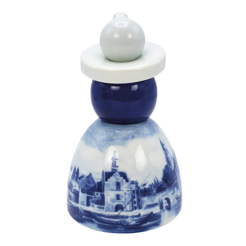 Royal Delft decoratie - Proud Mary - Gezicht op Delft