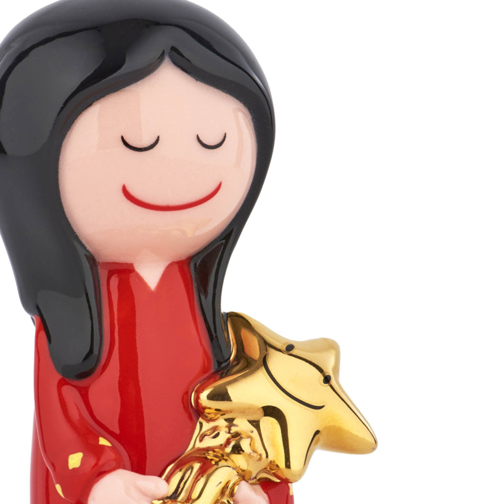 Alessi kerststal - Happy Eternity Baby - Sterrenkind