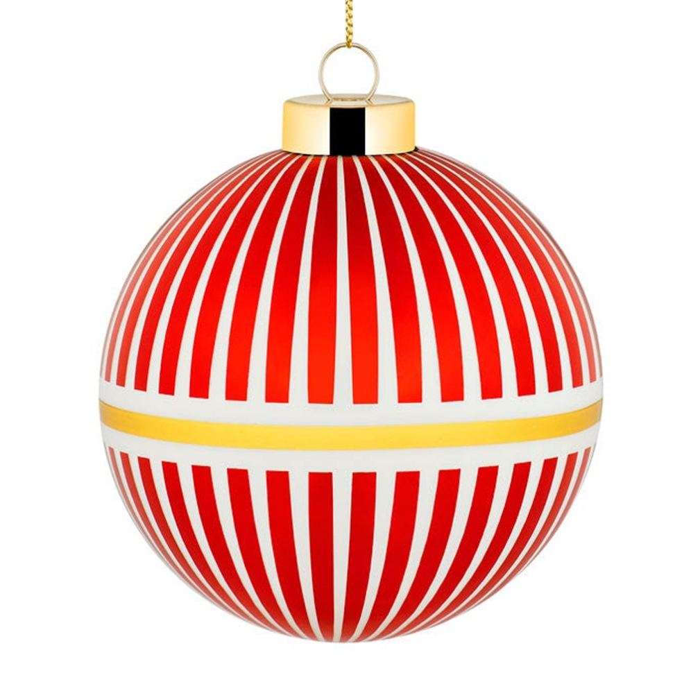 Alessi kerstbal - Delight - Rood