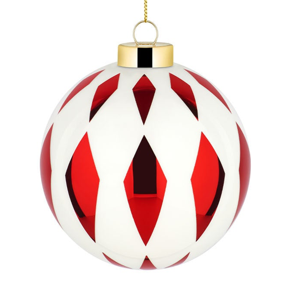 Alessi kerstbal - Delight - Rood