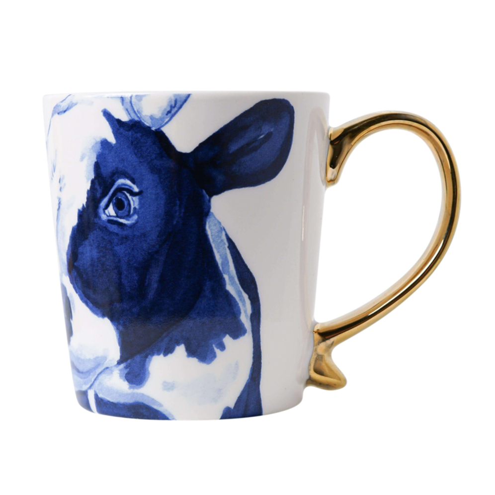 Heinen kerstmok - Met koe