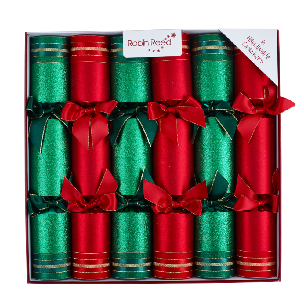 Robin Reed Christmas crackers - Glamour Stardust - Set van 6