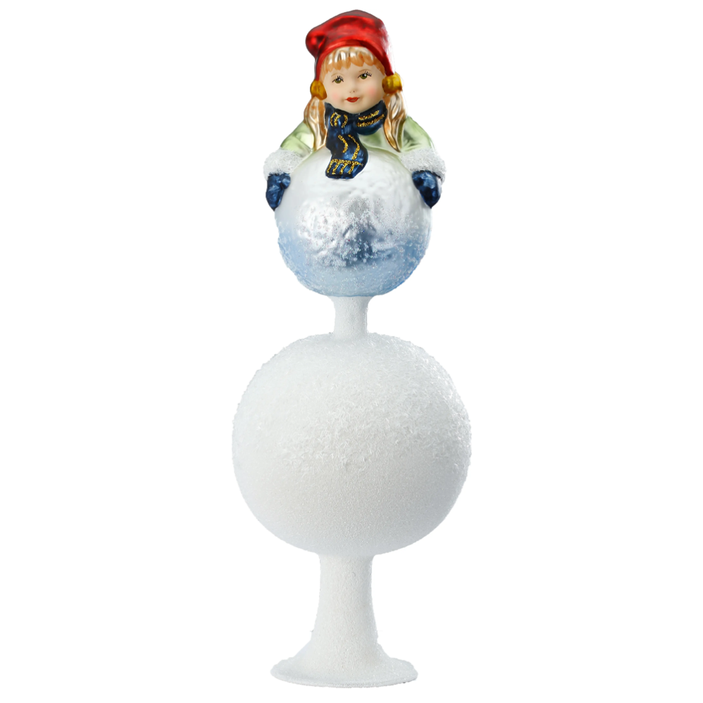 Inge Glas piek - Met sneeuwkind