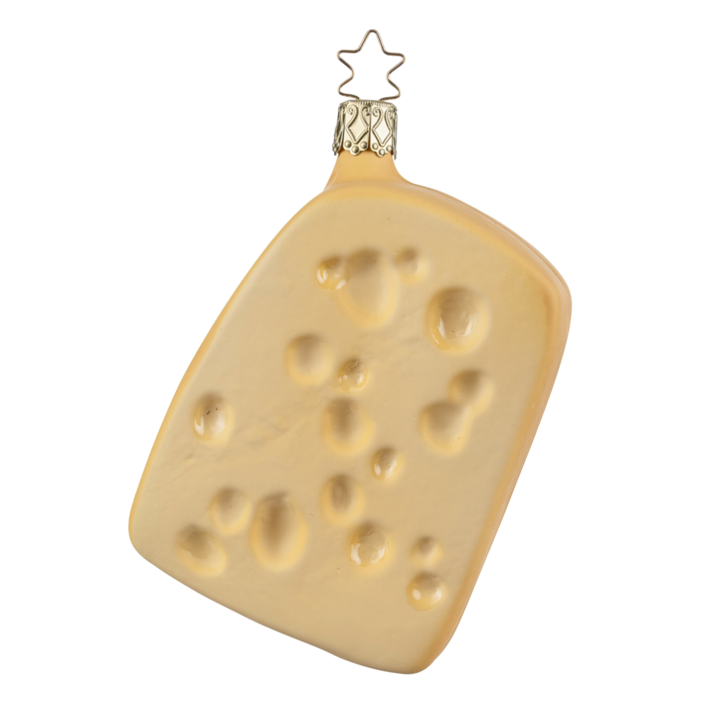 Inge Glas kerstornament - Kaas