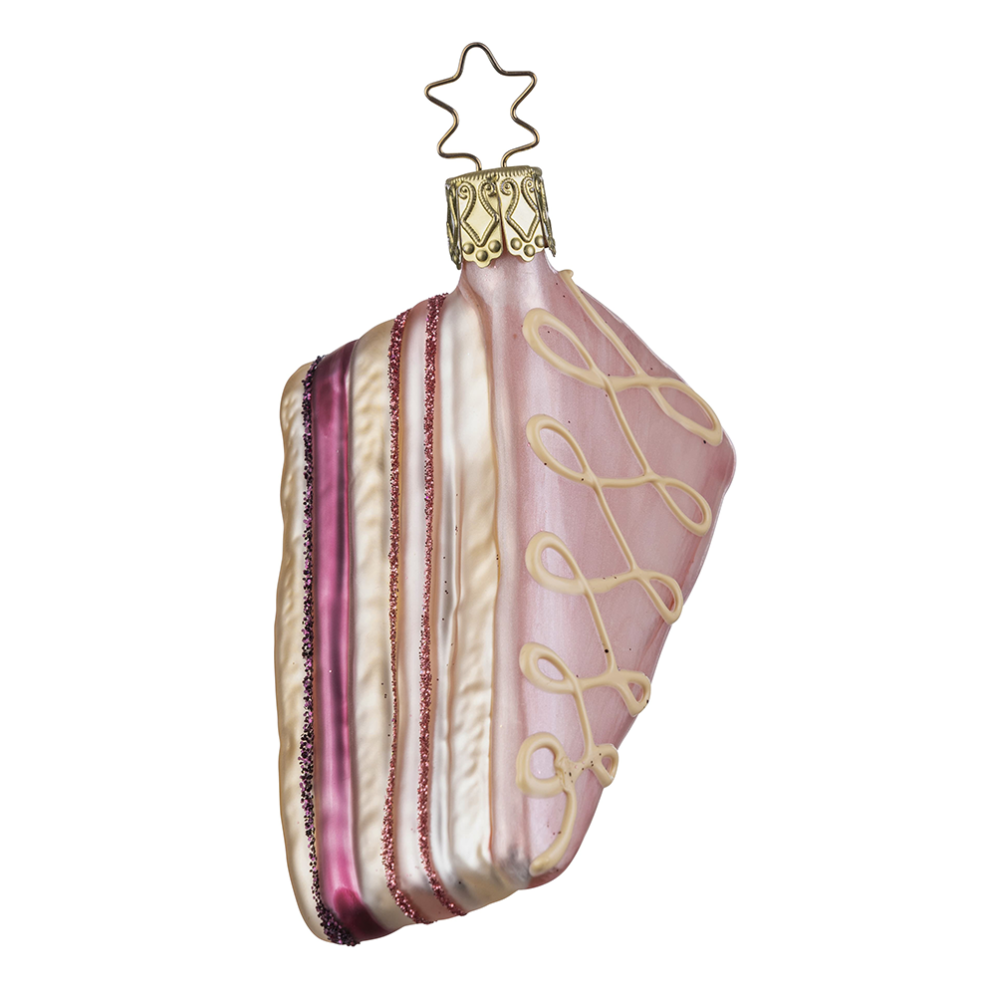 Inge Glas kerstornament - Taart