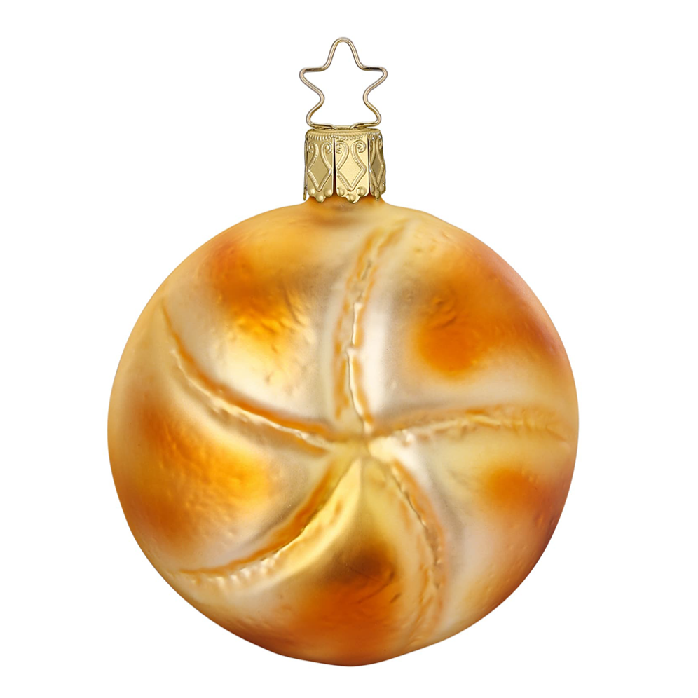 Inge Glas kerstornament - Kaiserbroodje