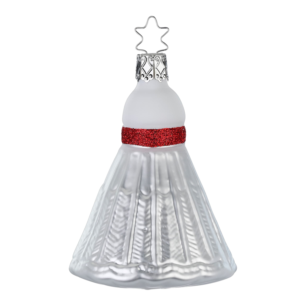 Inge Glas kerstornament - Badminton shuttle
