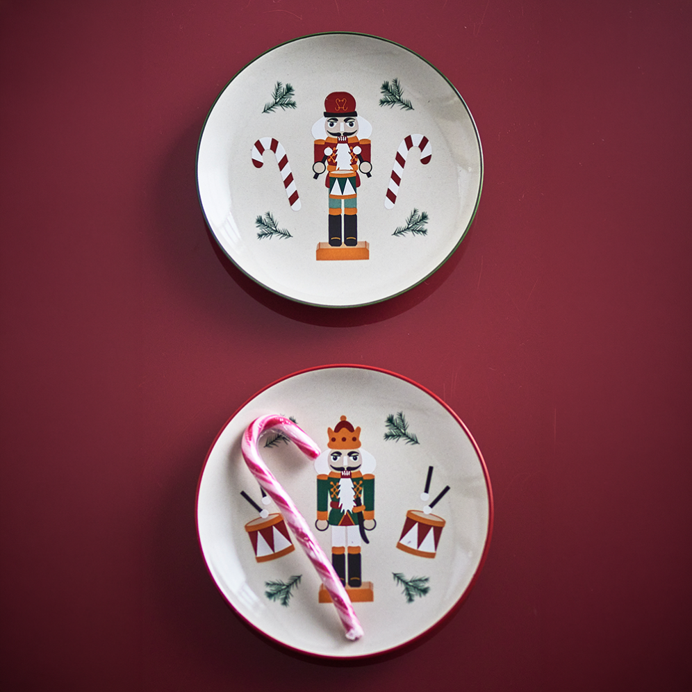 Bloomingville ontbijtbord - Met notenkraker