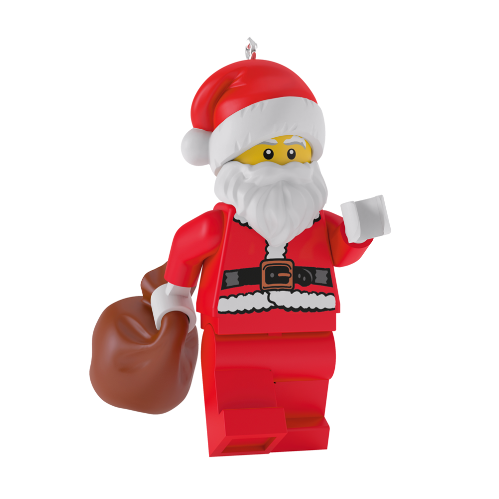 Hallmark kerstornament - Keepsake - Lego minifig - Kerstman
