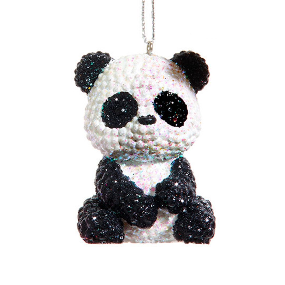 Kurt Adler kerstornament - Bedazzled panda