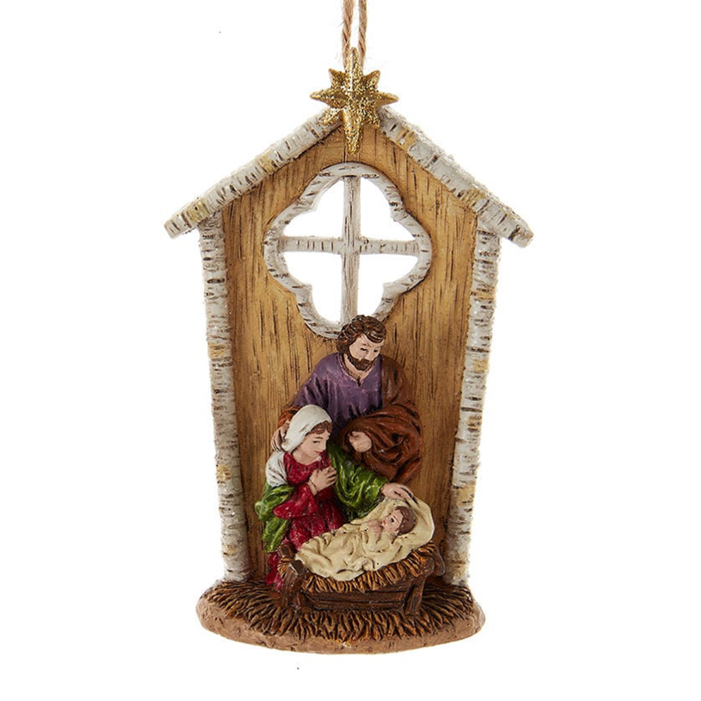 Kurt Adler kerstornament - Kerststal