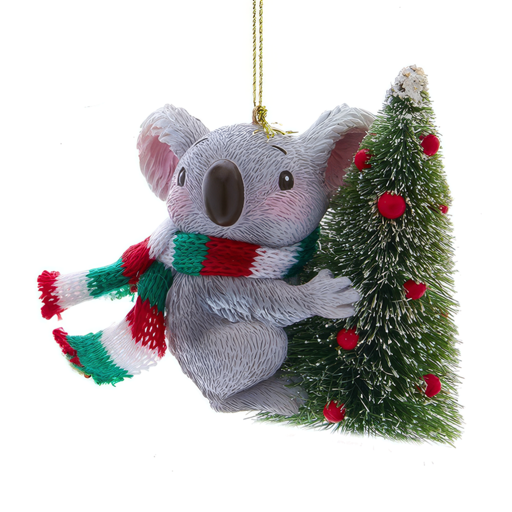 Kurt Adler kerstornament - Koala met kerstboom