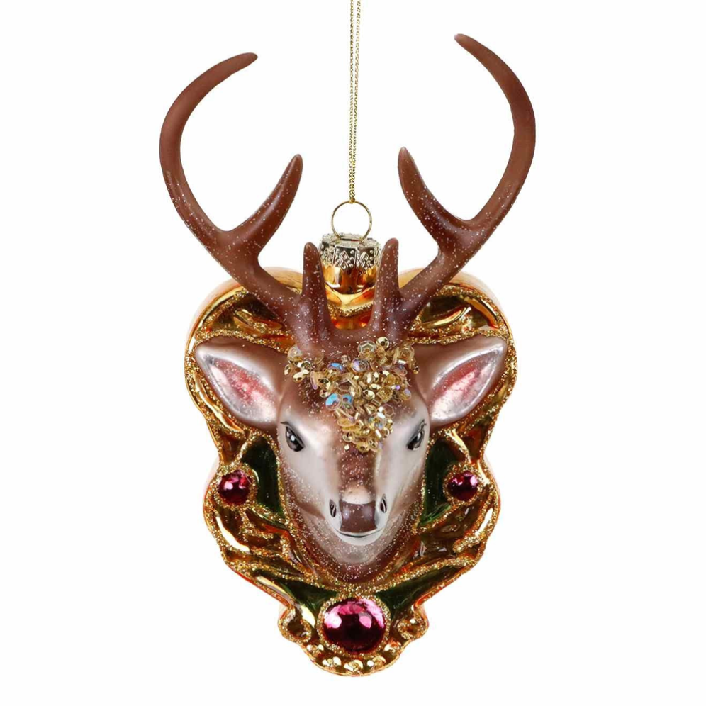 Goodwill kerstornament - Hertenkop