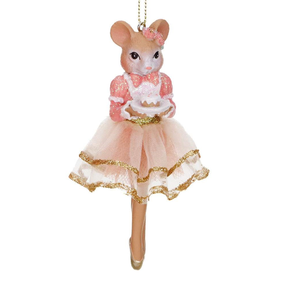 Goodwill kerstornament - Ballerina muis