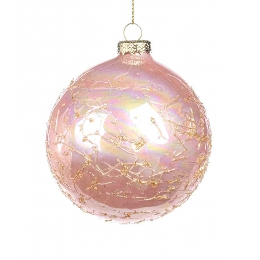 Goodwill kerstbal - Met crush - 10cm