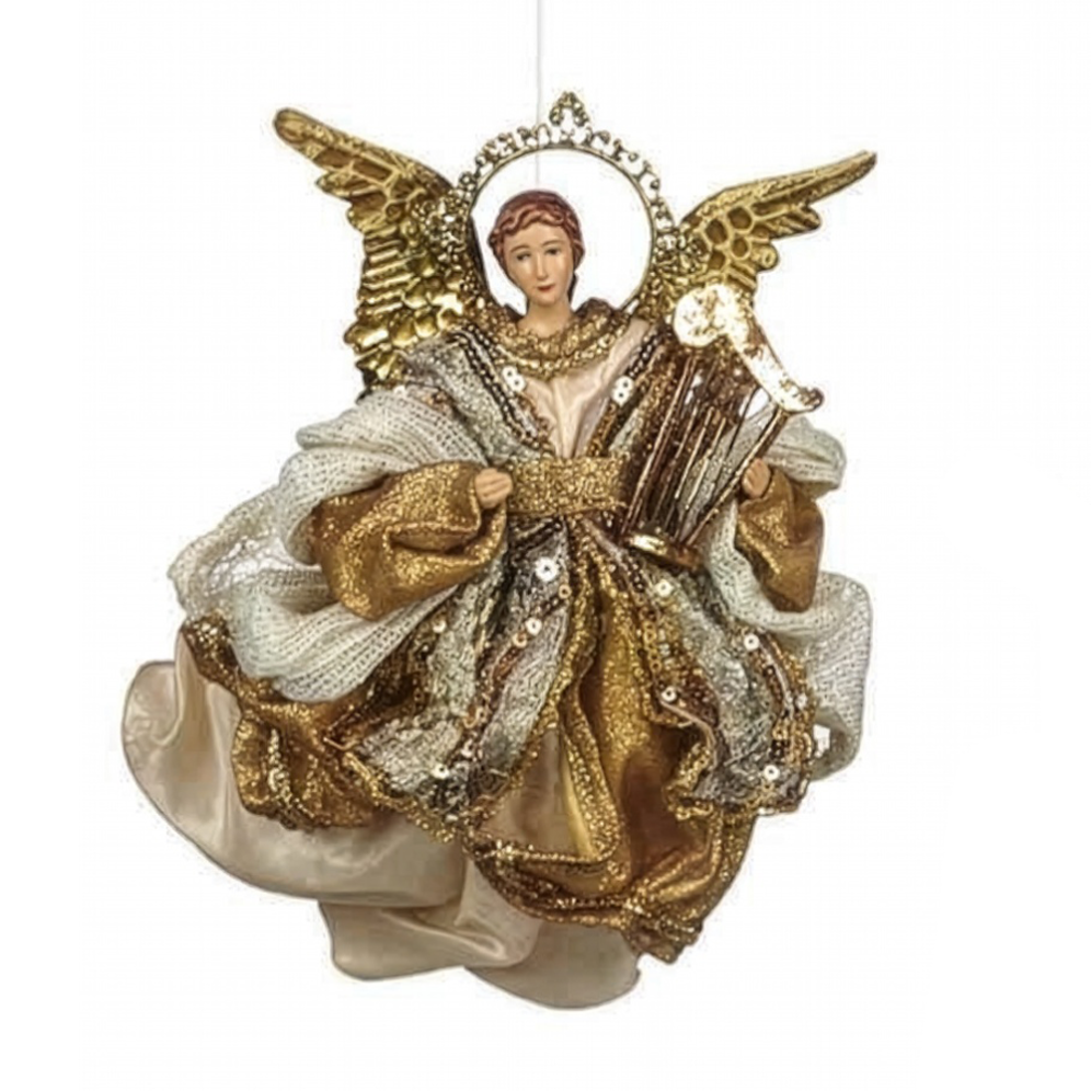 Goodwill kerstornament - Engel - Met luit