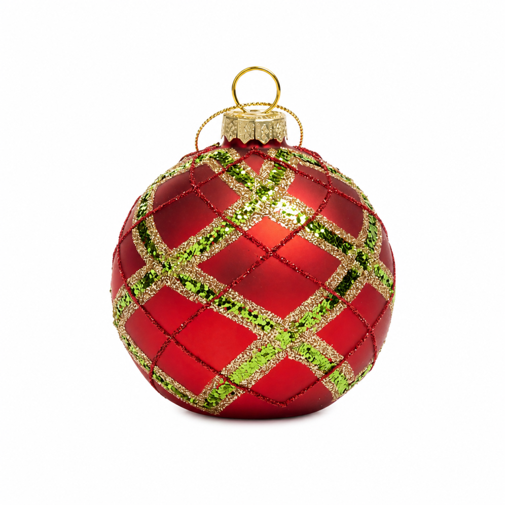 Goodwill naamkaarthouder - Met tartan - 8cm