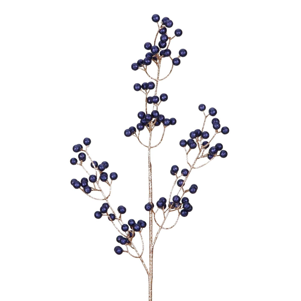 Goodwill kersttak - Blauwe bessen - 73cm
