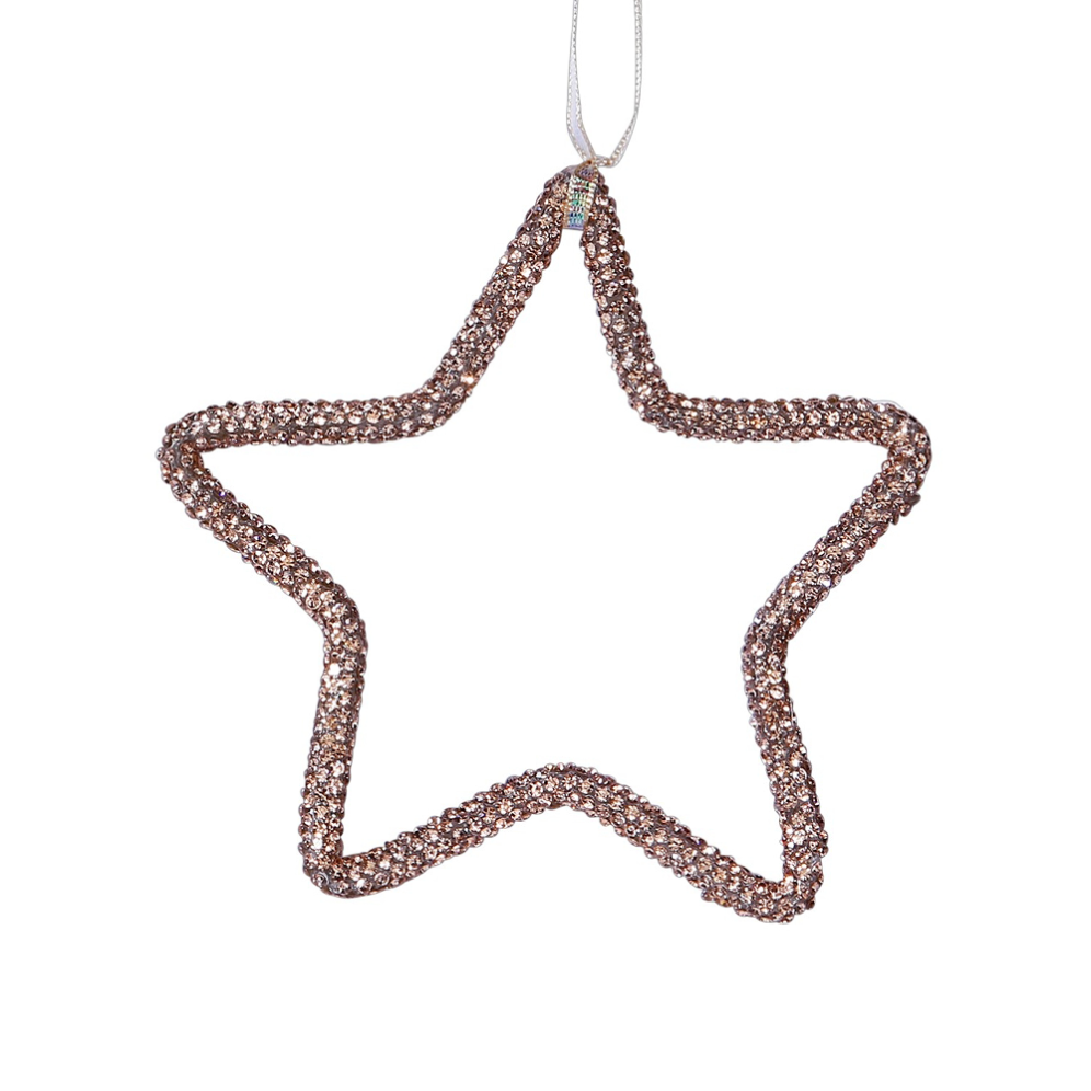 Holly & Jolly kerstornament - Ster