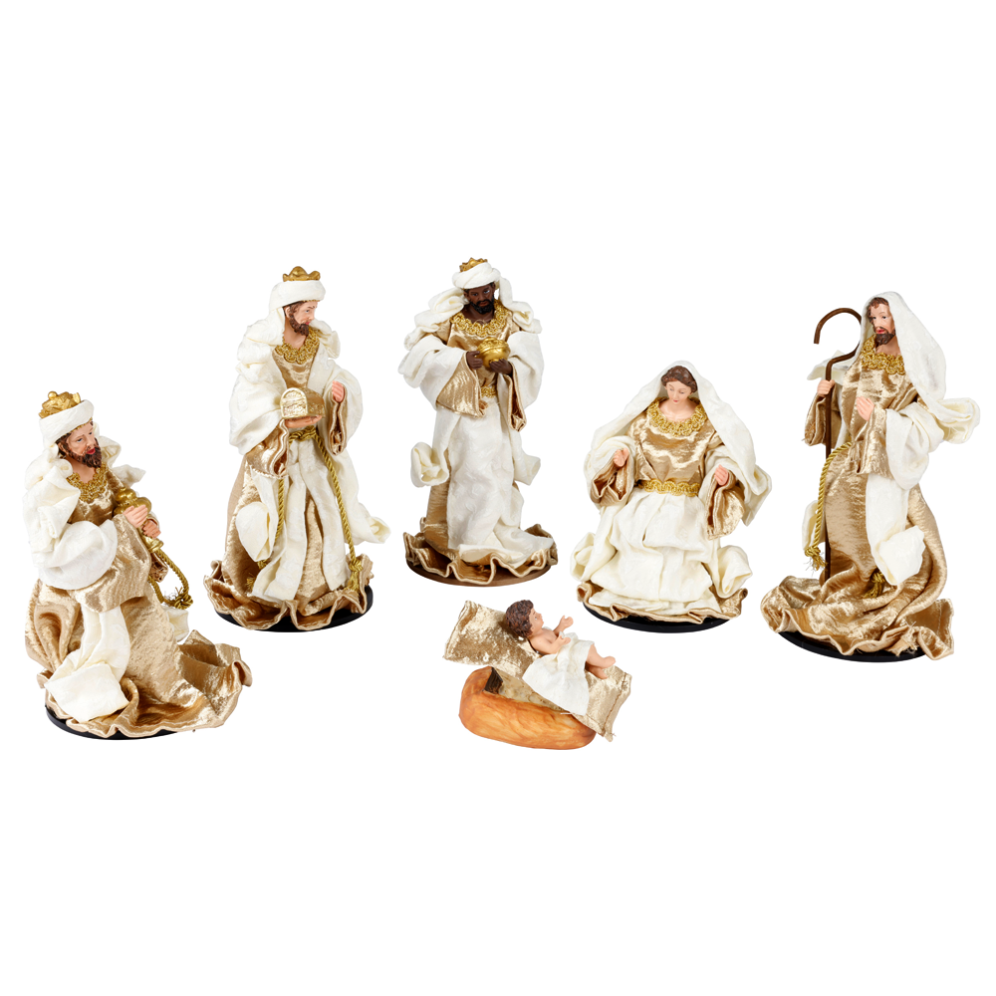 Decoris kerststal - Set van 6