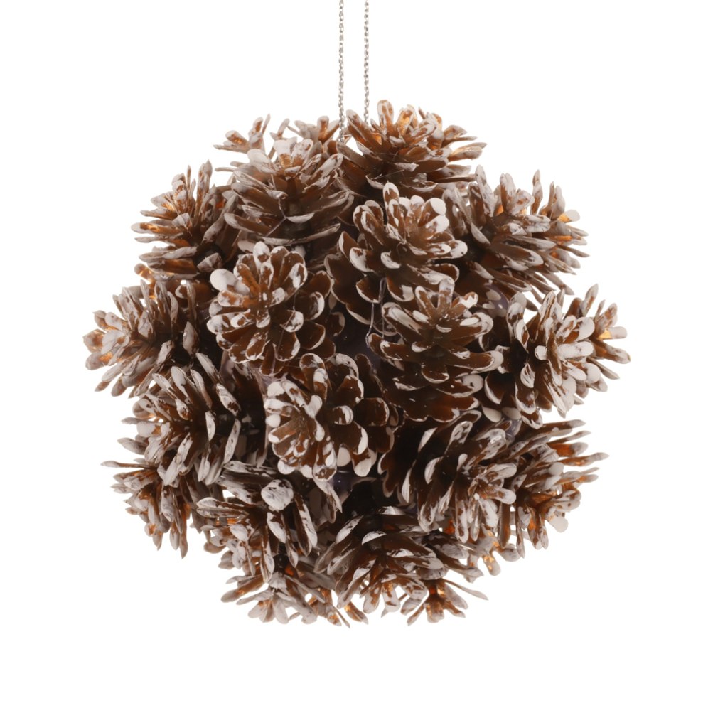 Decoris kerstbal - Dennenappels