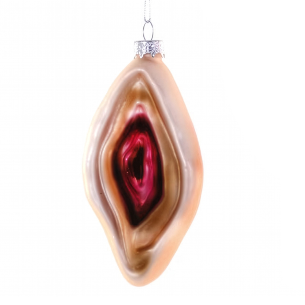 Cody Foster kerstornament - Vulva