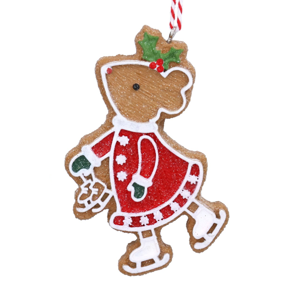 Gisela Graham kerstornament - Gingerbread muis