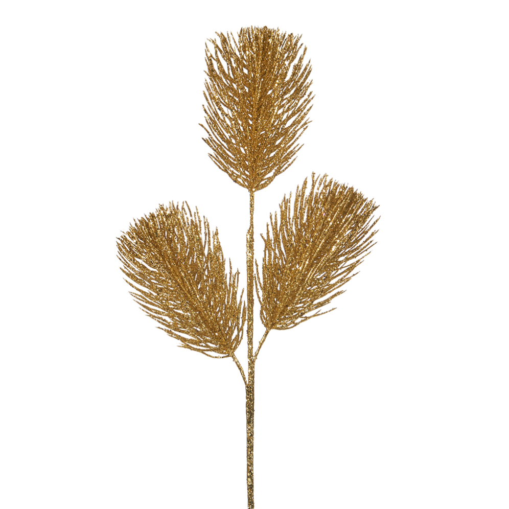 Goodwill kersttak - Gouden borstels