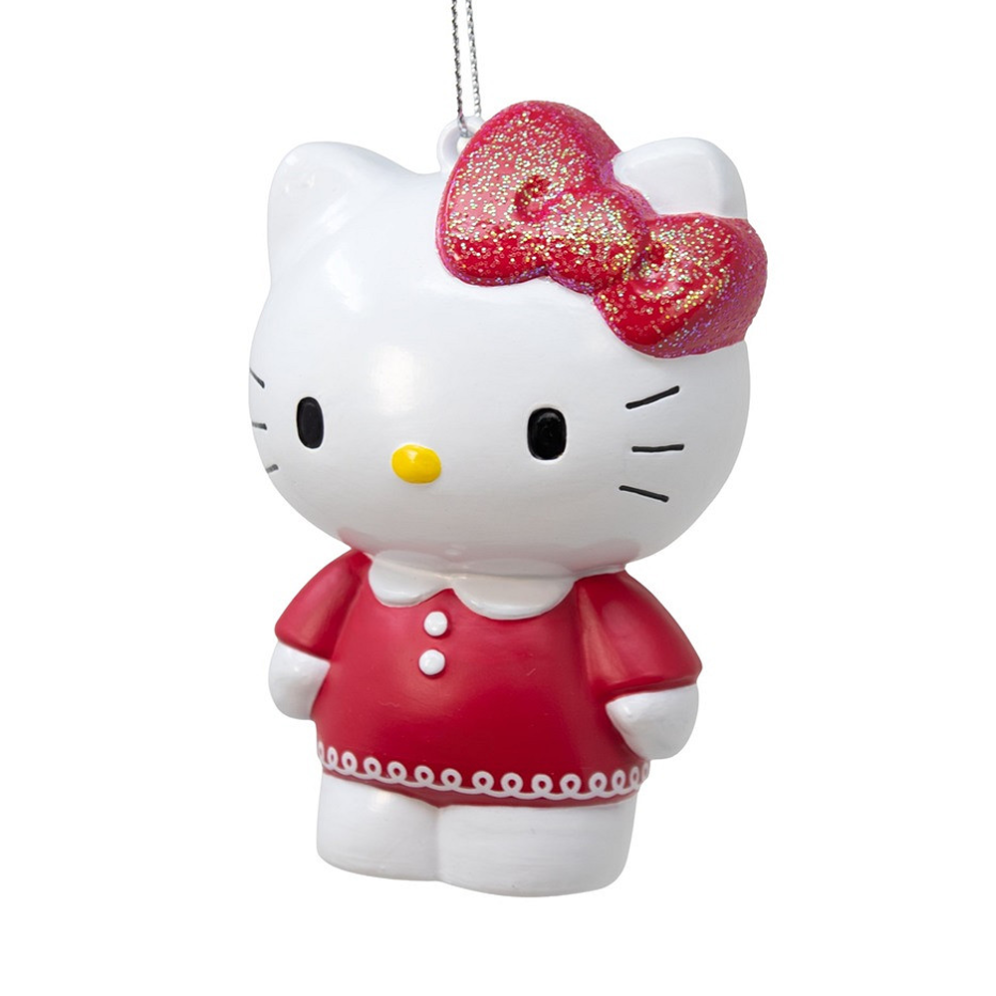 Hello Kitty kerstornament - Met strik