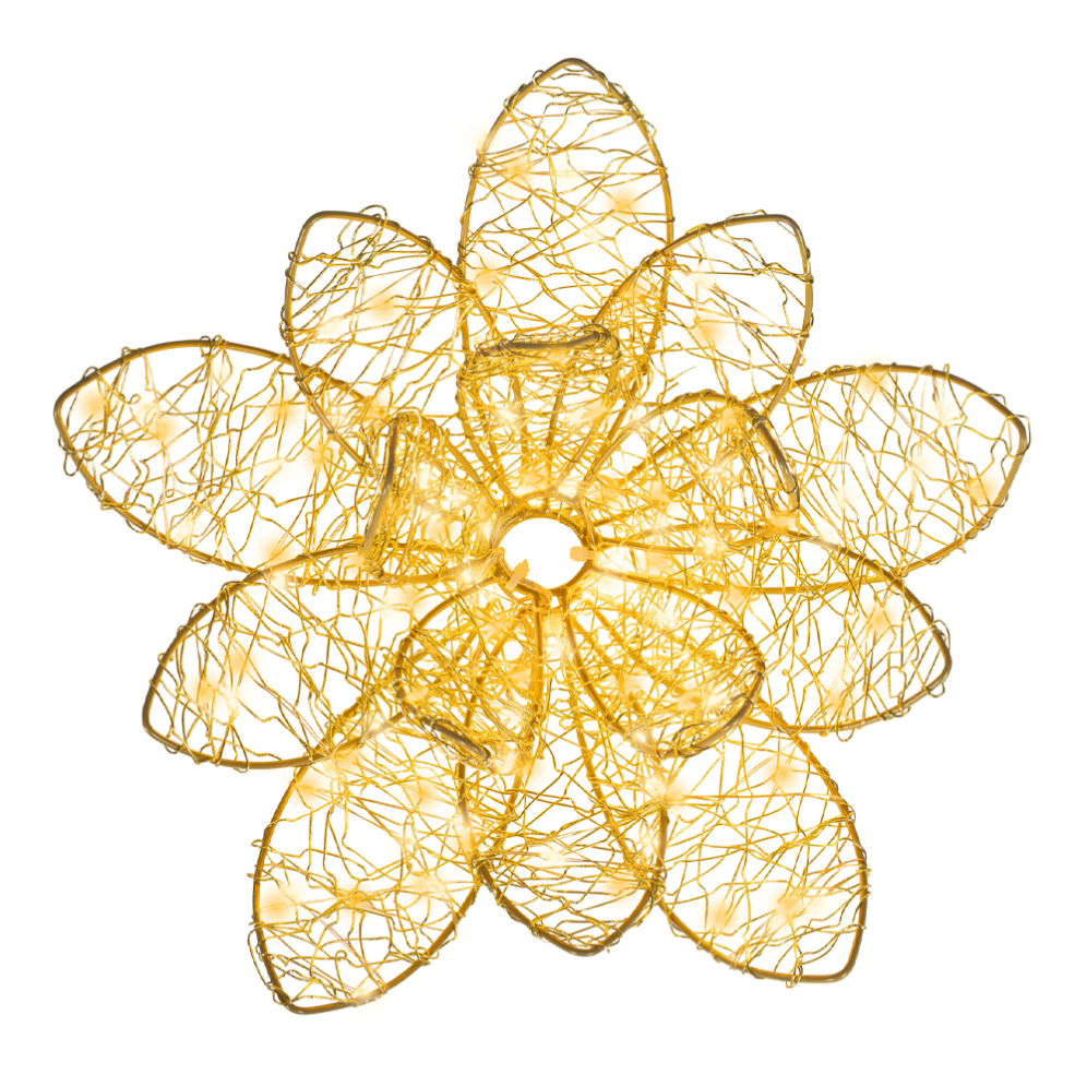 Lumineo kerstverlichting - Bloem - Micro LED