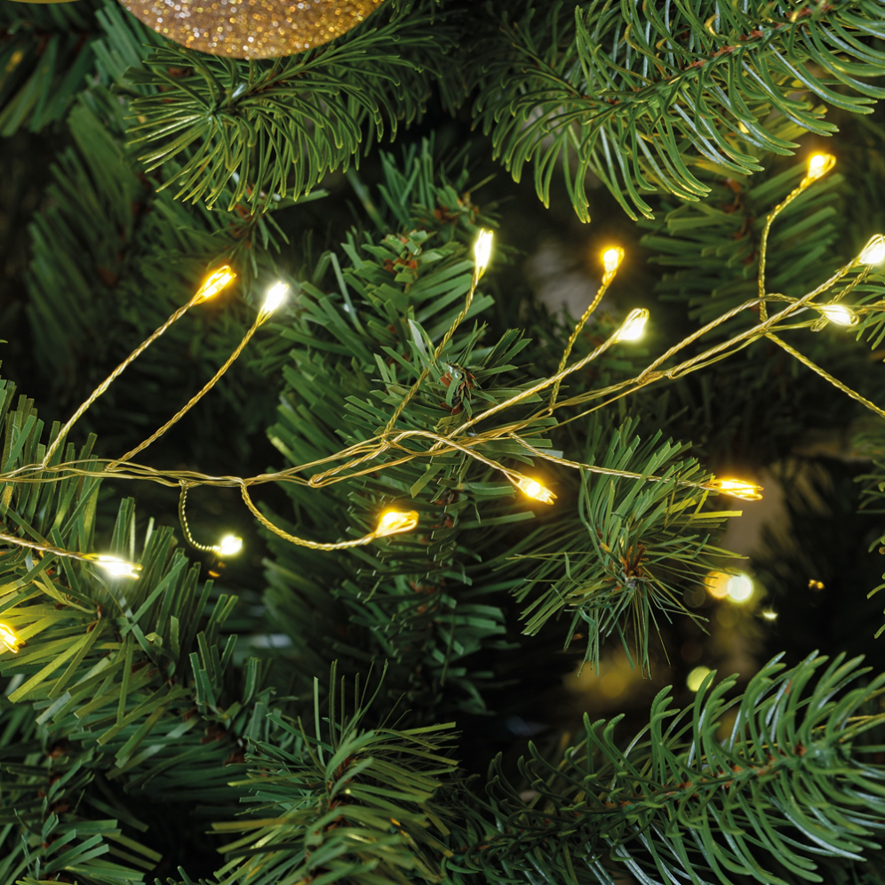 Lumineo micro LED  kerstverlichting - 960 lampjes - Mixed White