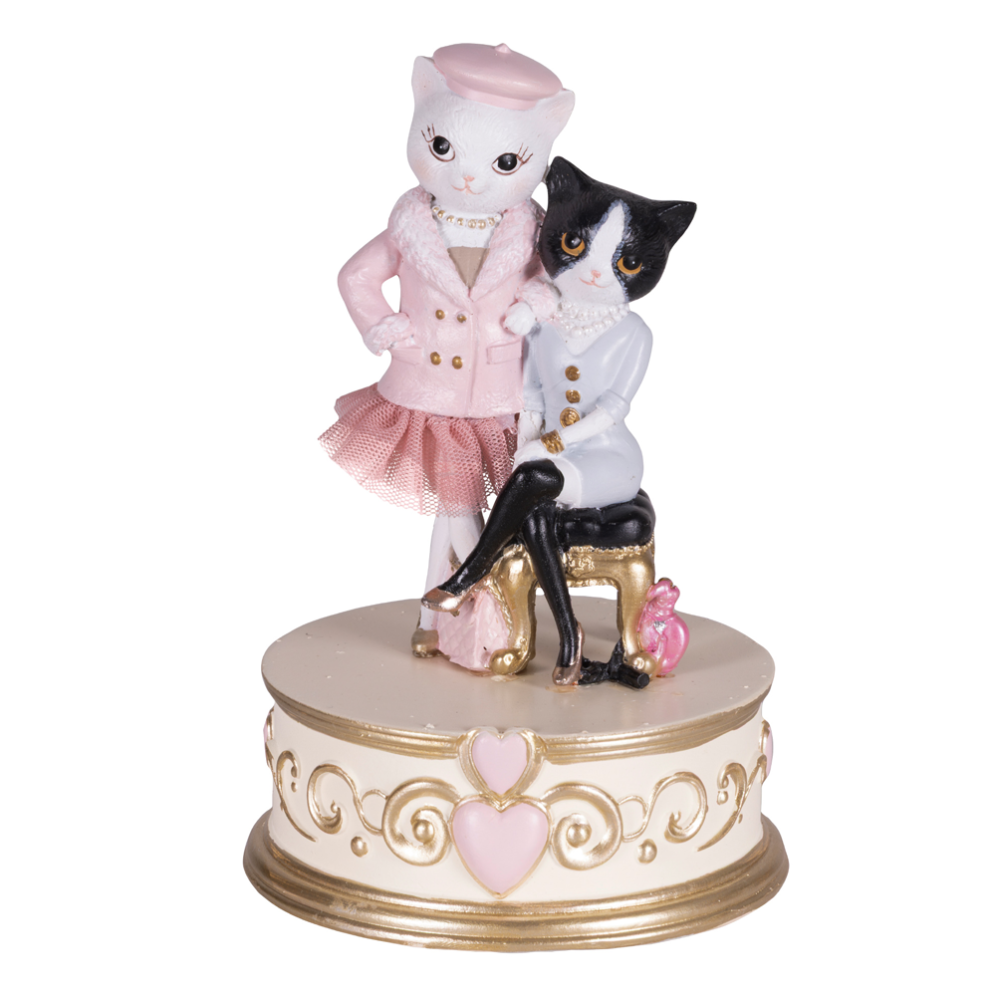 Decoris muziekdoos - Met katten