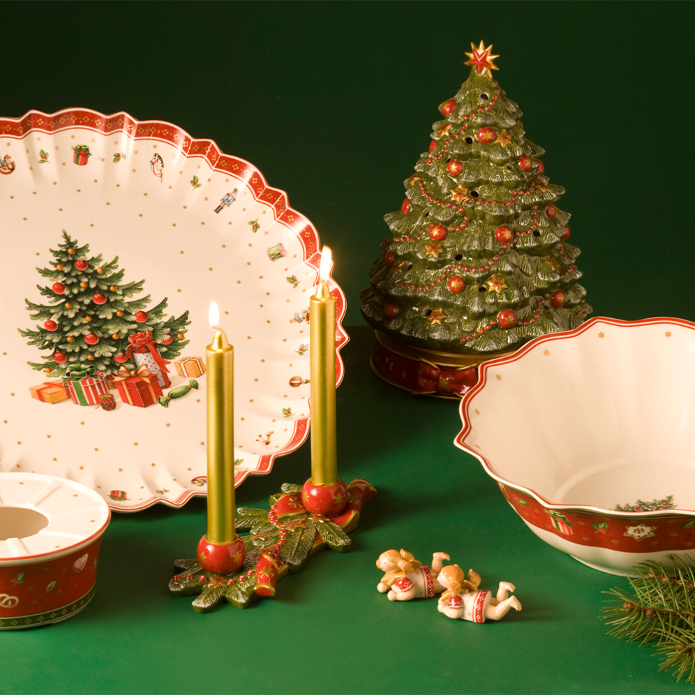 Villeroy & Boch muziekdoos - Kerstboom