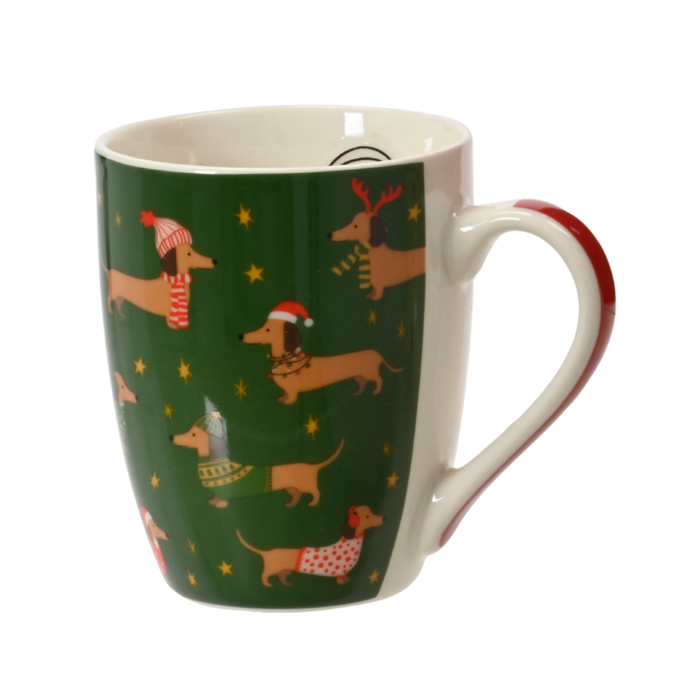 Decoris kerstmok - Met teckels