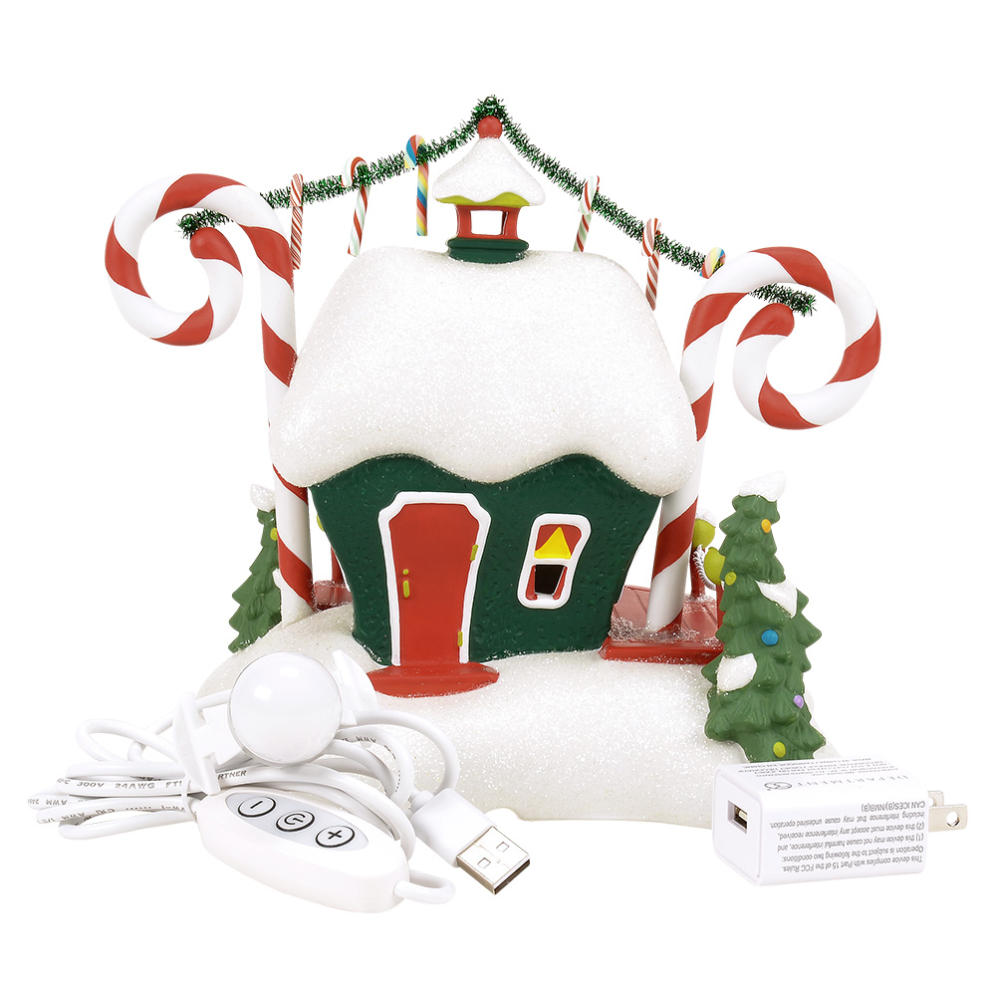The Grinch Village kerstbeeld - Who-ville Candy Cane Twisters