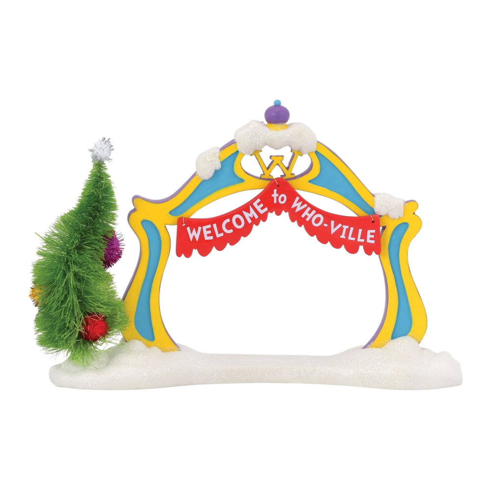The Grinch Village figurine de village de Noël - The Grinch Archway