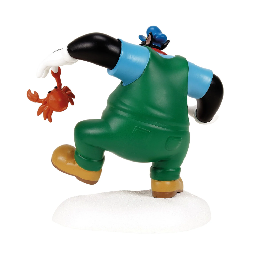 Disney Village kerstdorp figuur - Boris Boef - No one's crabby at Christmas