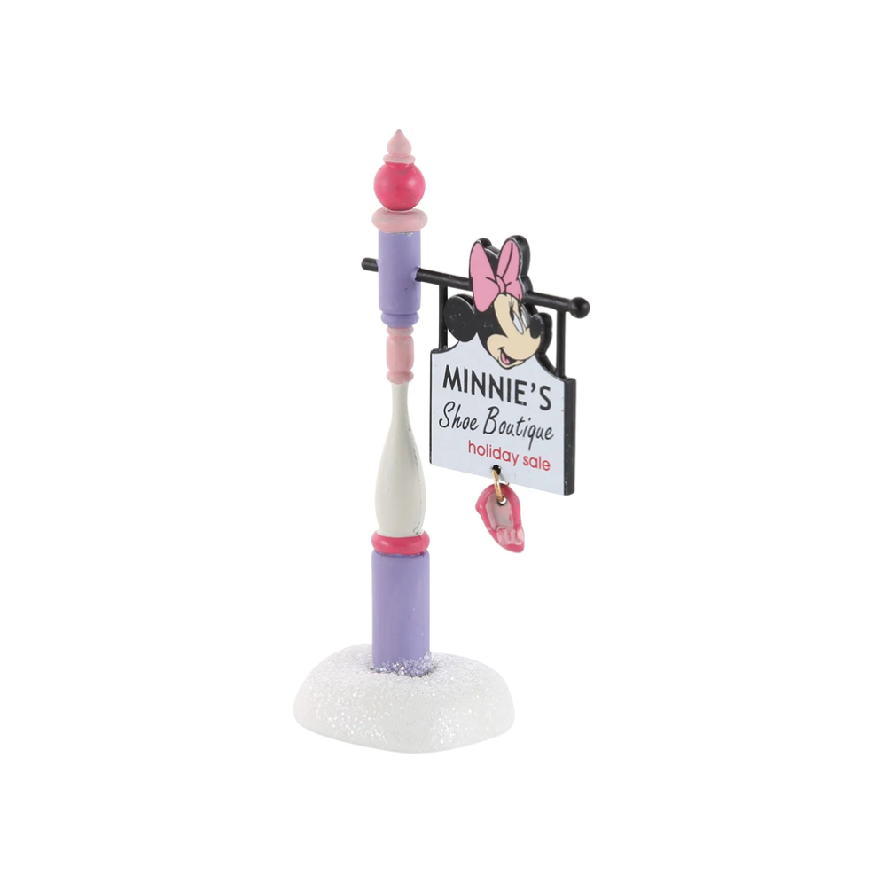 Disney Village kersthuis - Minnie Mouse's shoe boutique - Set van 2