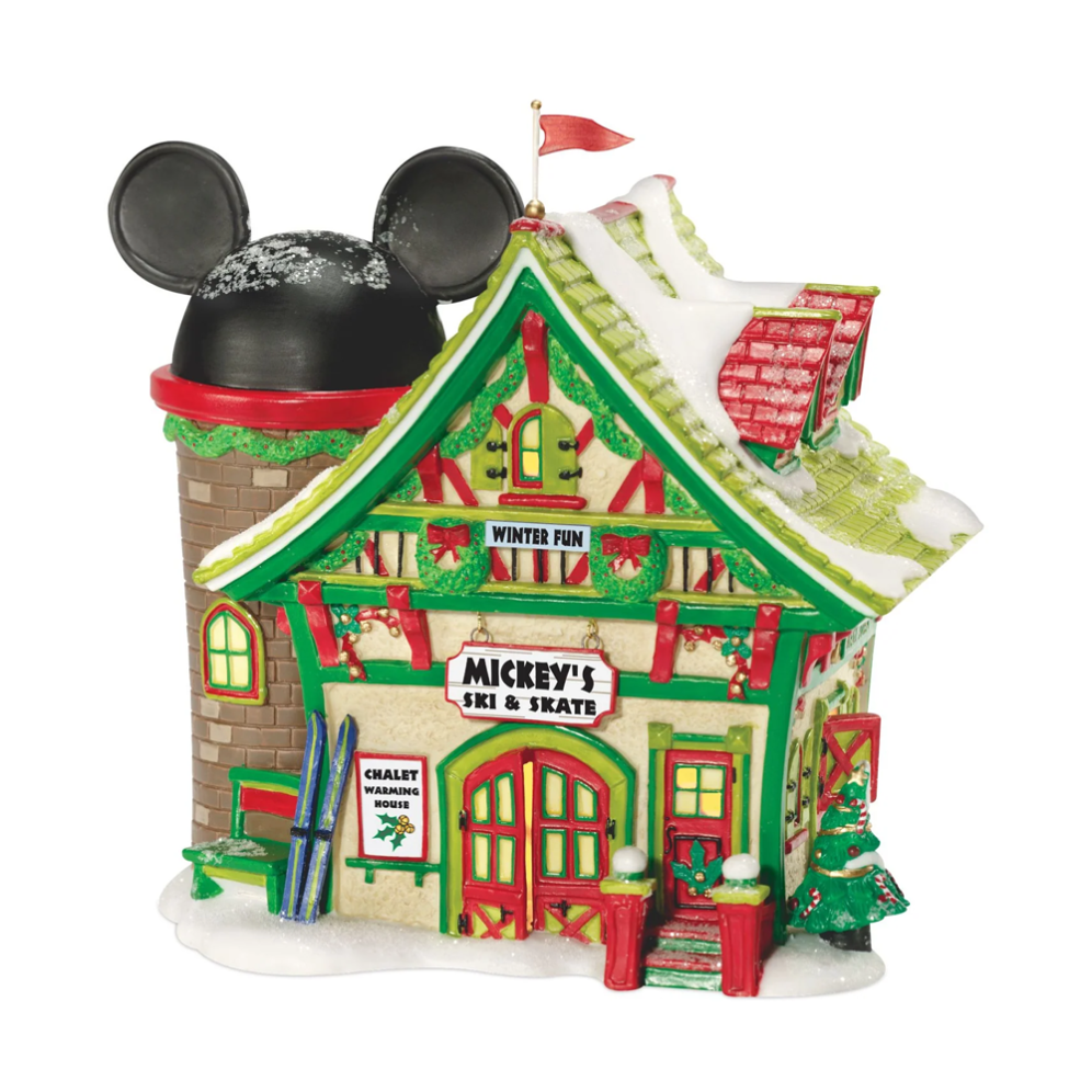 Disney Village kersthuis - Mickey's Ski and Skate Shop