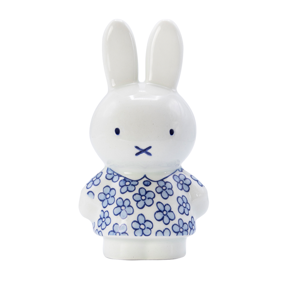 Royal Delft kerstfiguur - Nijntje met feestjurk