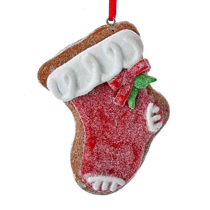 Kurt Adler kerstornament - Gingerbread kerstsok