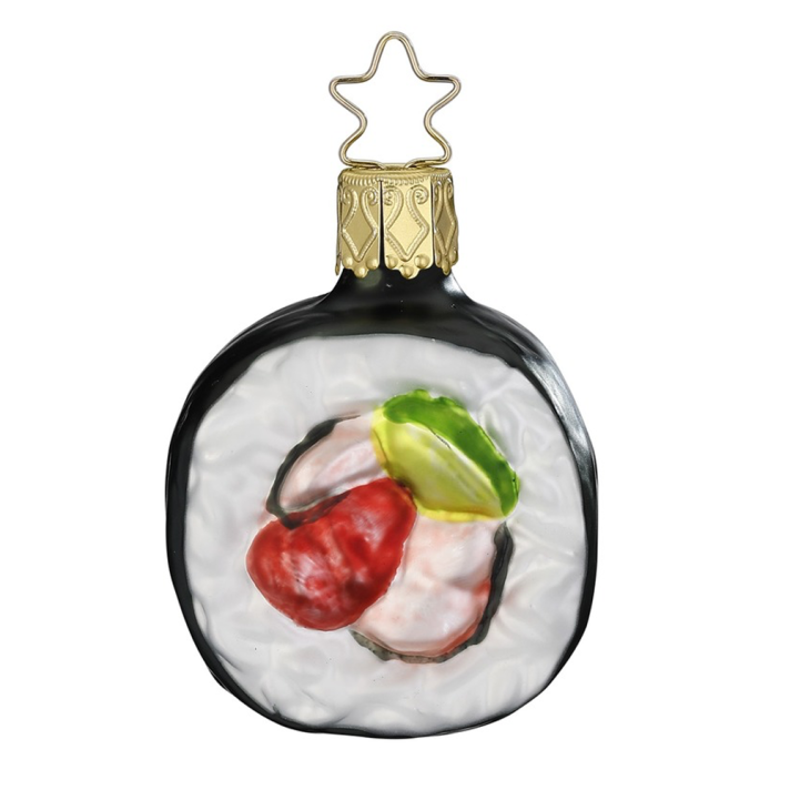 Inge Glas kerstornament - Sushi