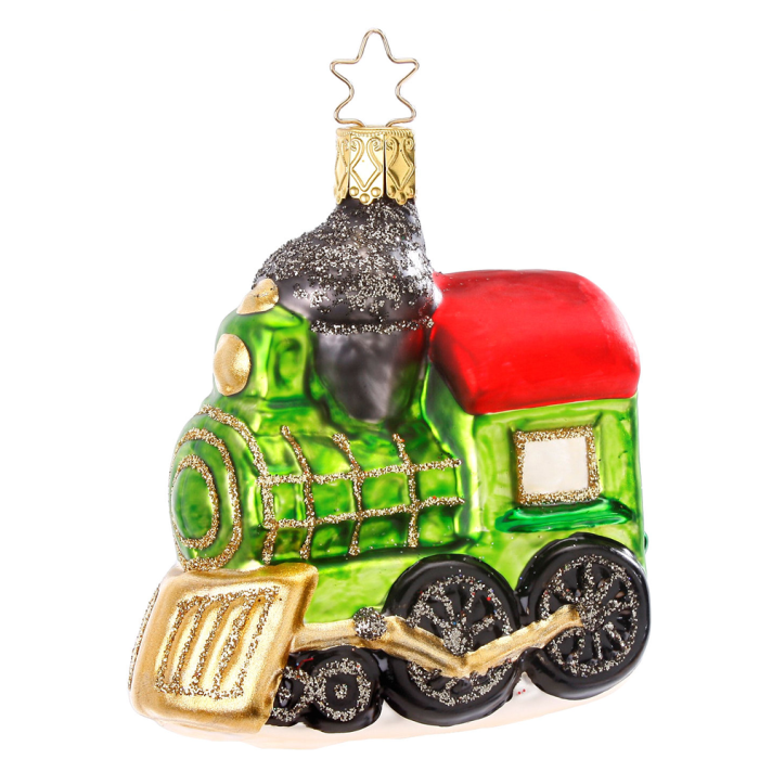 Inge Glas kerstornament - Trein